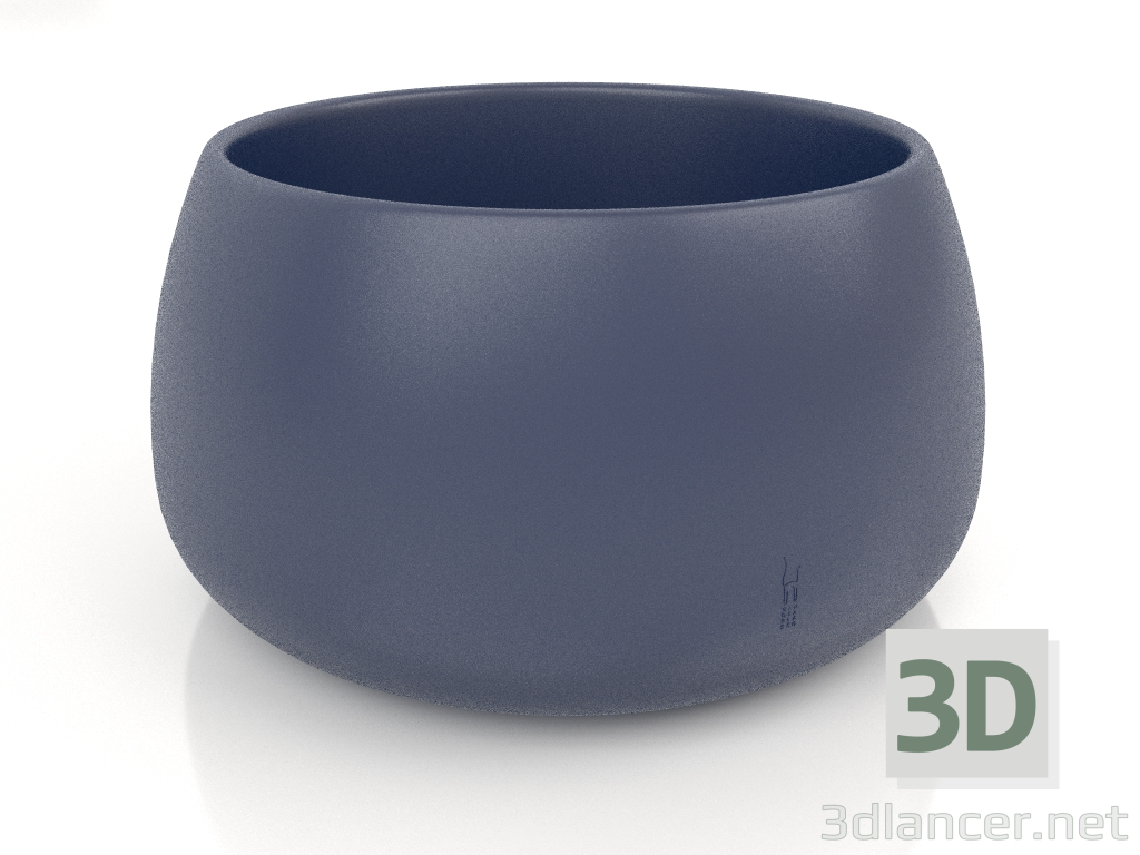 Modelo 3d Vaso 3 (azul noite) - preview