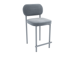 Semi-bar chair Toptynych (Grey)