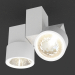 modello 3D Lampada LED Superficie (DL18435_12WW-White) - anteprima