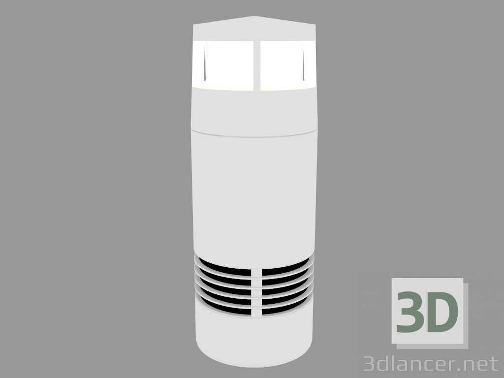 3d model BOLARDO MUSICAL REEF Postlight (S5280W) - vista previa