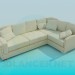 3D Modell Ecksofa - Vorschau