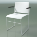 3d model Silla apilable con reposabrazos 6603 (polipropileno blanco, V12) - vista previa