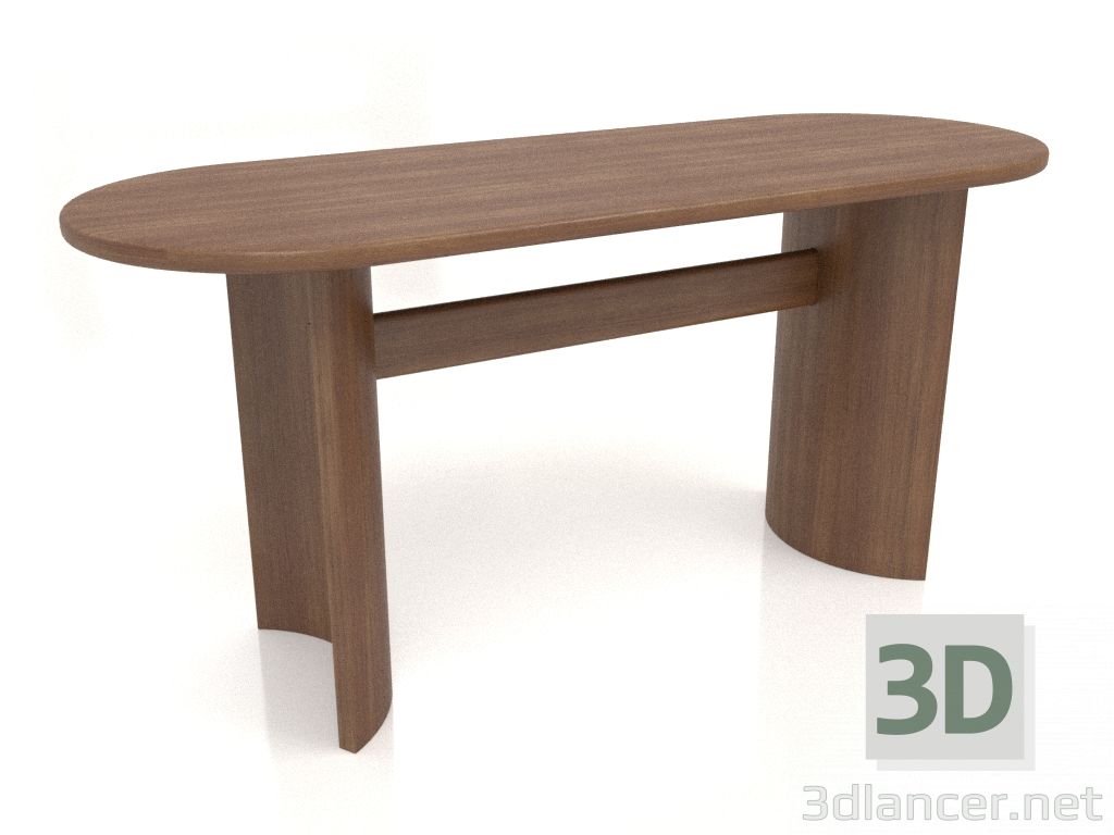 3d model Dining table DT 05 (1600x600x750, wood brown light) - preview