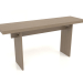 modèle 3D Table console KT 13 (1600x450x750, gris bois) - preview