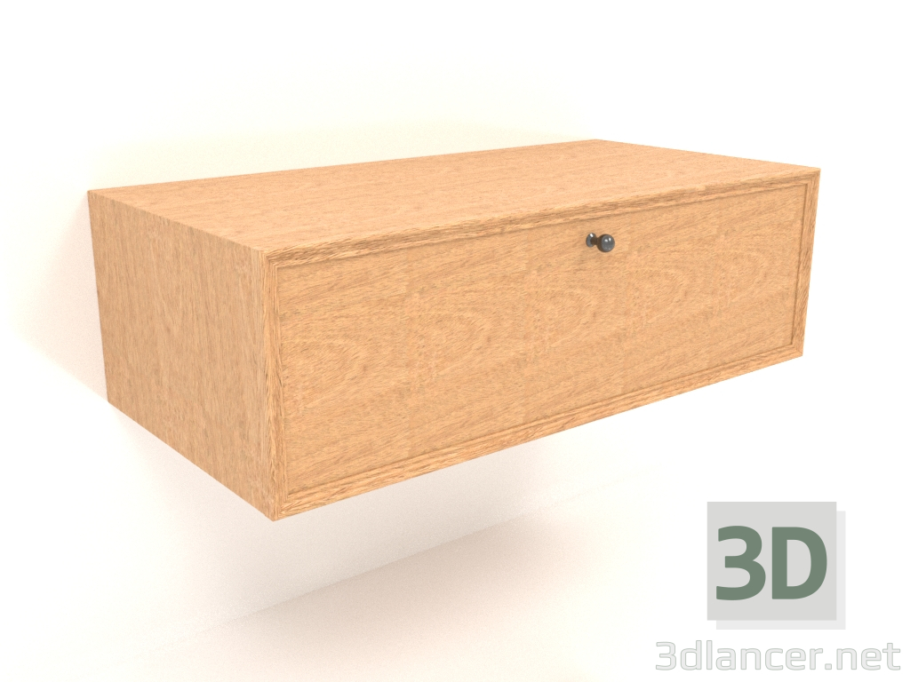 3d model Mueble de pared TM 14 (800x400x250, madera chapada en caoba) - vista previa