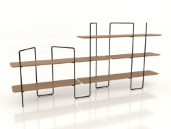 Modulares Rack (Zusammensetzung 13 (05+01+U))