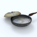 3d model Experienced frying pan (real) - preview