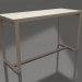 3d model Mesa de bar 180 (DEKTON Danae, Bronce) - vista previa