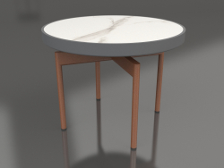 Mesa de centro redonda Ø60 (Antracite, DEKTON Aura)