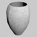 Modelo 3d Vaso Roma (média) - preview