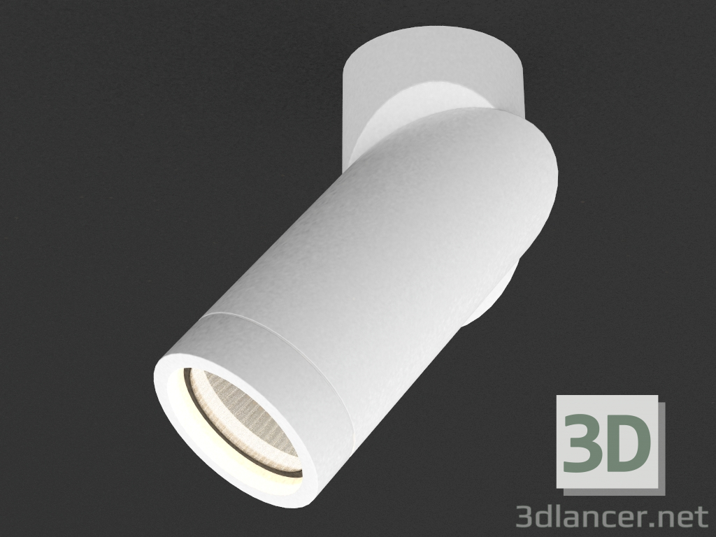 3d model Overhead Led Downlight (DL18438_11WW-R White) - preview