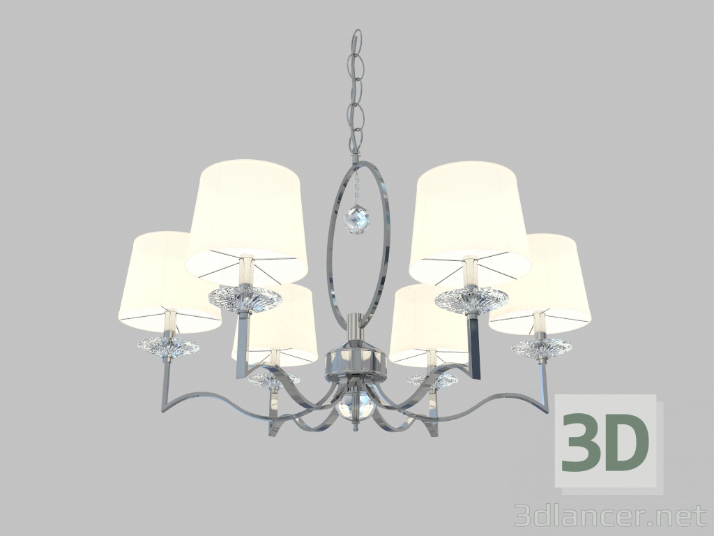 modello 3D Lampadario (31906C) - anteprima