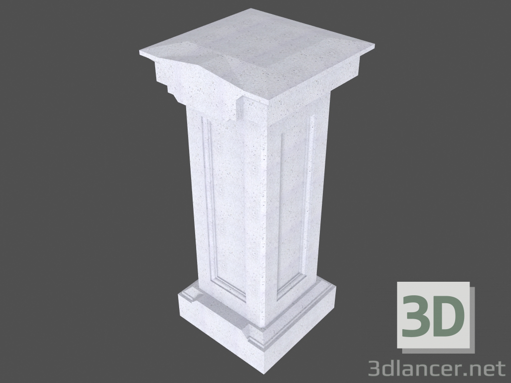 modèle 3D Balustrade (BT71GR) - preview