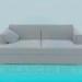 3d model Sofa - preview