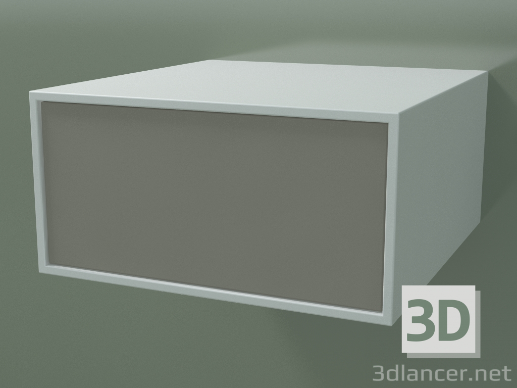 3d model Box (8AUAAB01, Glacier White C01, HPL P04, L 48, P 50, H 24 cm) - preview