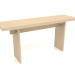 Modelo 3d Mesa de console KT 13 (1600x450x750, madeira branca) - preview