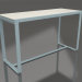 3D Modell Bartisch 180 (DEKTON Danae, Blaugrau) - Vorschau