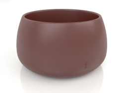 Plant pot 3 (Wine red)