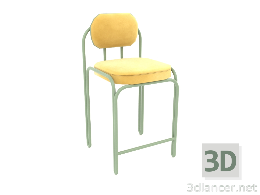 3d model Tyanuchka semi-bar chair (Tropicana) - preview