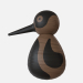 3d Wood bird woodpecker model buy - render