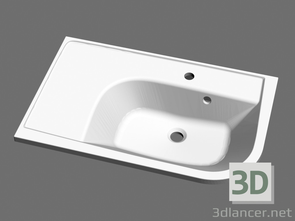 3d model Lavabo Praktik L - vista previa