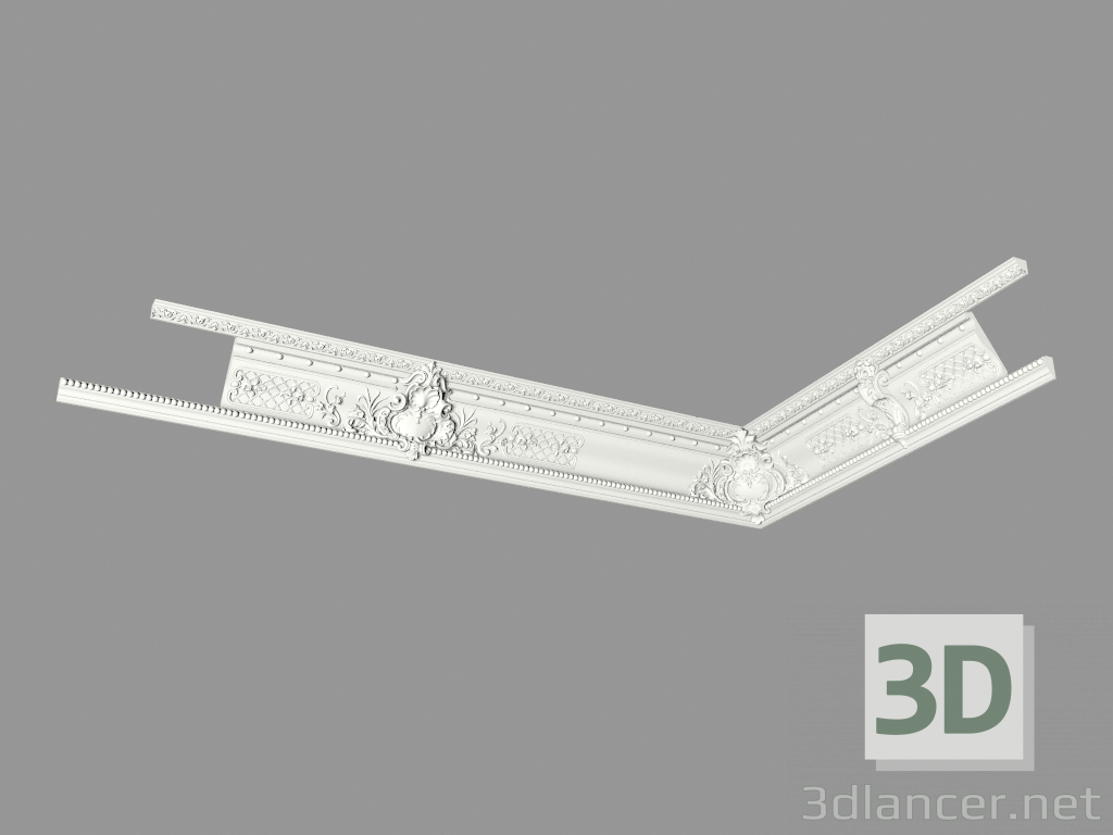 3d model Eaves shaped (KF108ts, KF108a, KF108k, KF108u) - preview