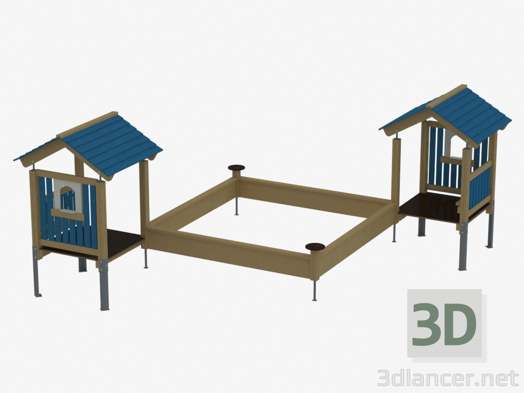 3d model Children's game complex (K5320) - preview