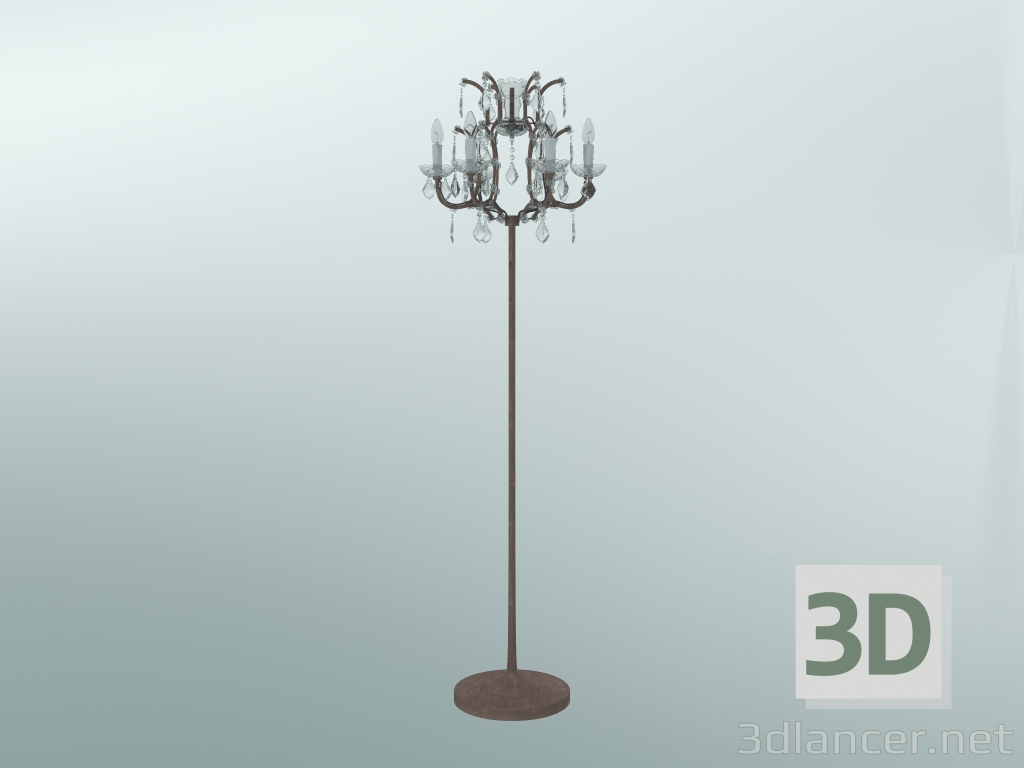 modèle 3D Lampadaire (MSF6009-6L) - preview