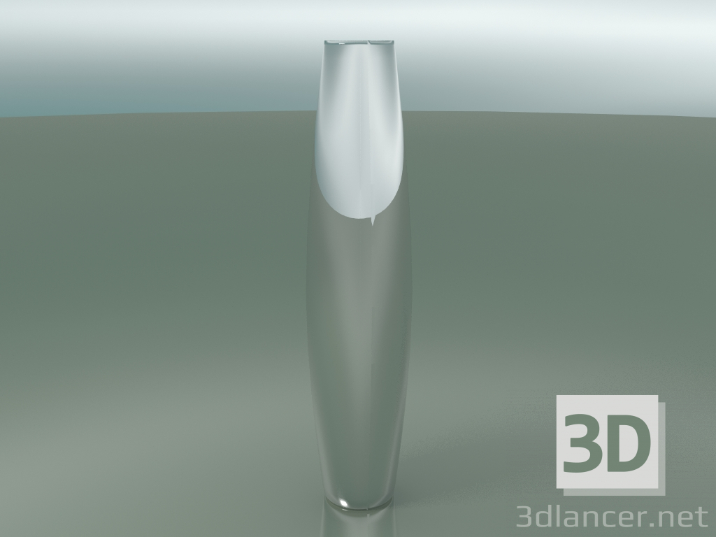 3d model Botella de florero grande (platino) - vista previa