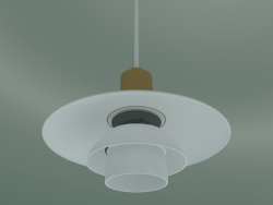 Pendant lamp PH 2/1 (GLS 40W E14, BRASS PVD J)