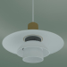 3d model Pendant lamp PH 2/1 (GLS 40W E14, BRASS PVD J) - preview