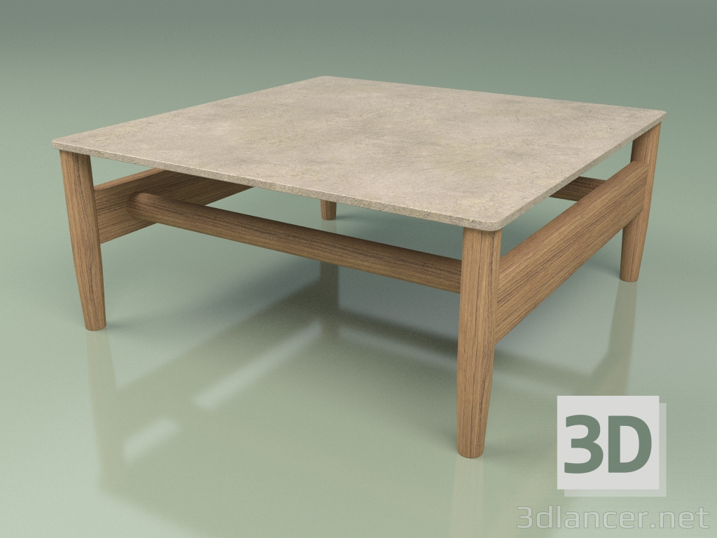 modello 3D Tavolino 226 (Pietra Farsena) - anteprima