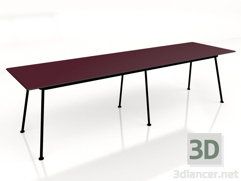 3d model Mesa New School Banco NS828 (2800x800) - vista previa