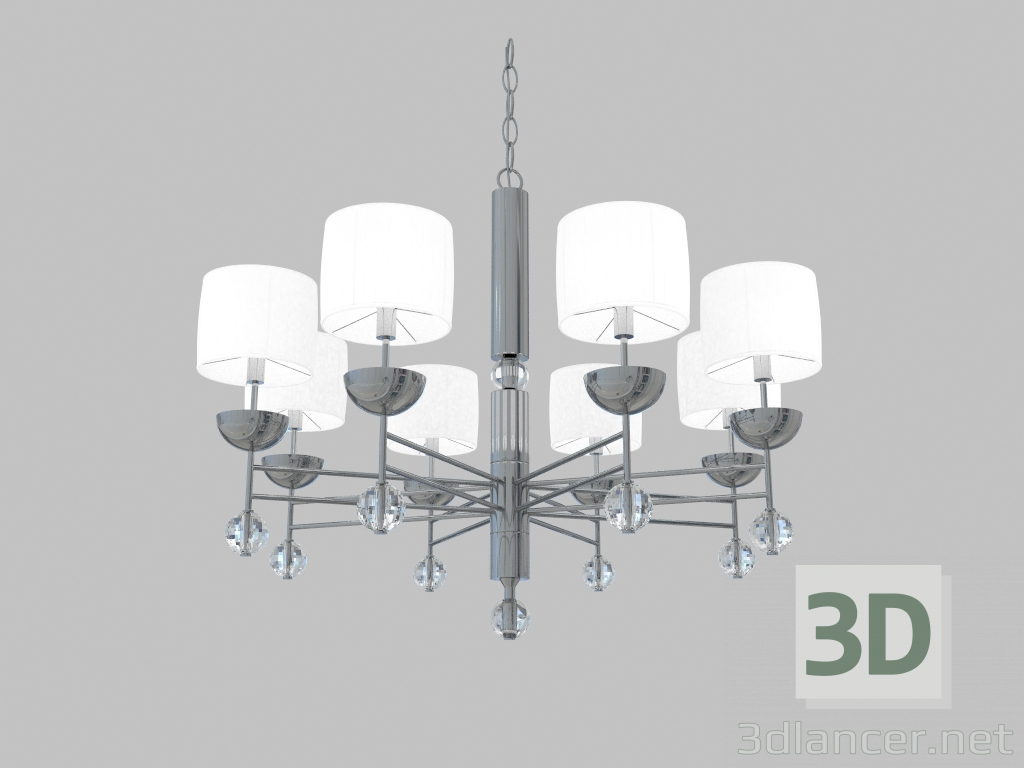 modello 3D Lampadario (32008С) - anteprima