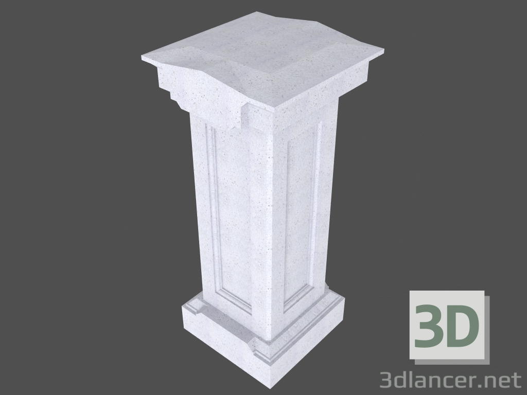 modèle 3D Balustrade (BT71GRPS) - preview