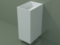 Wall-mounted washbasin (03UN16302, Glacier White C01, L 36, P 50, H 85 cm)