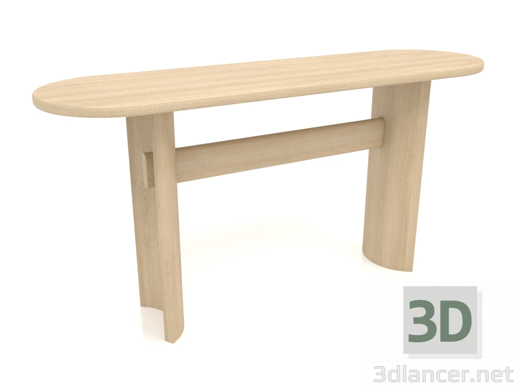 3d model Consola KT 04 (1400x400x700, blanco madera) - vista previa