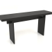 Modelo 3d Mesa de console KT 13 (1600x450x750, madeira preta) - preview