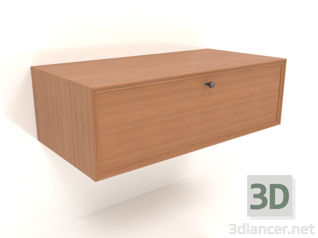 modello 3D Pensile TM 14 (800x400x250, rosso legno) - anteprima