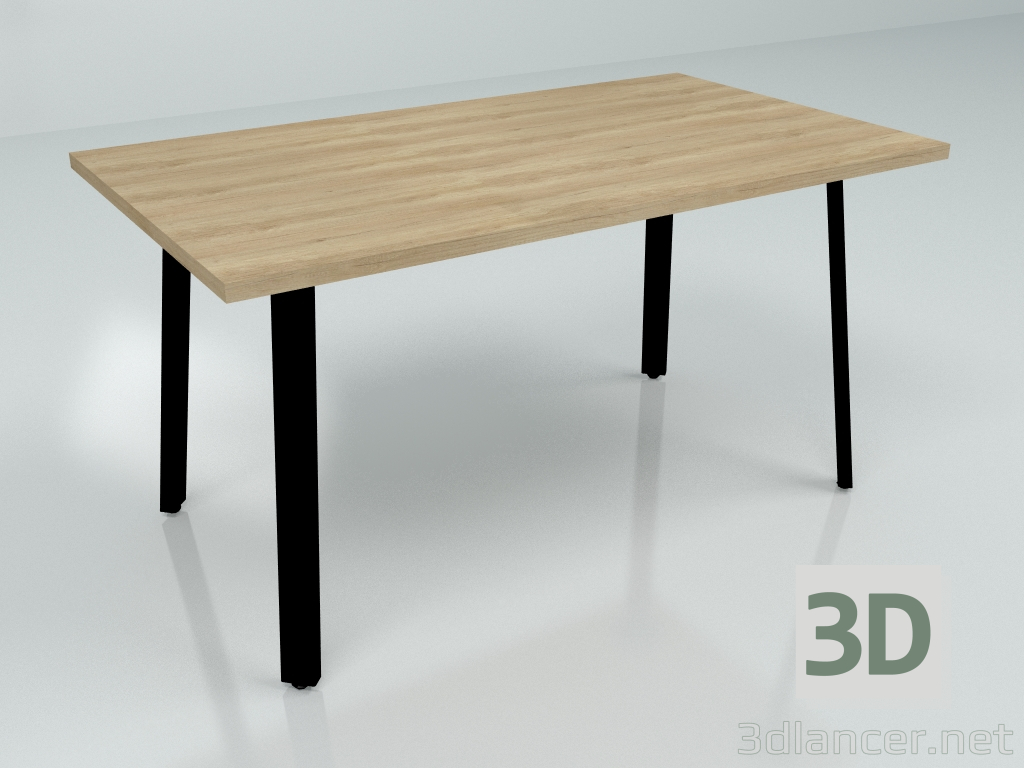 3d model Mesa de trabajo Ogi A BAG038 (1400x800) - vista previa