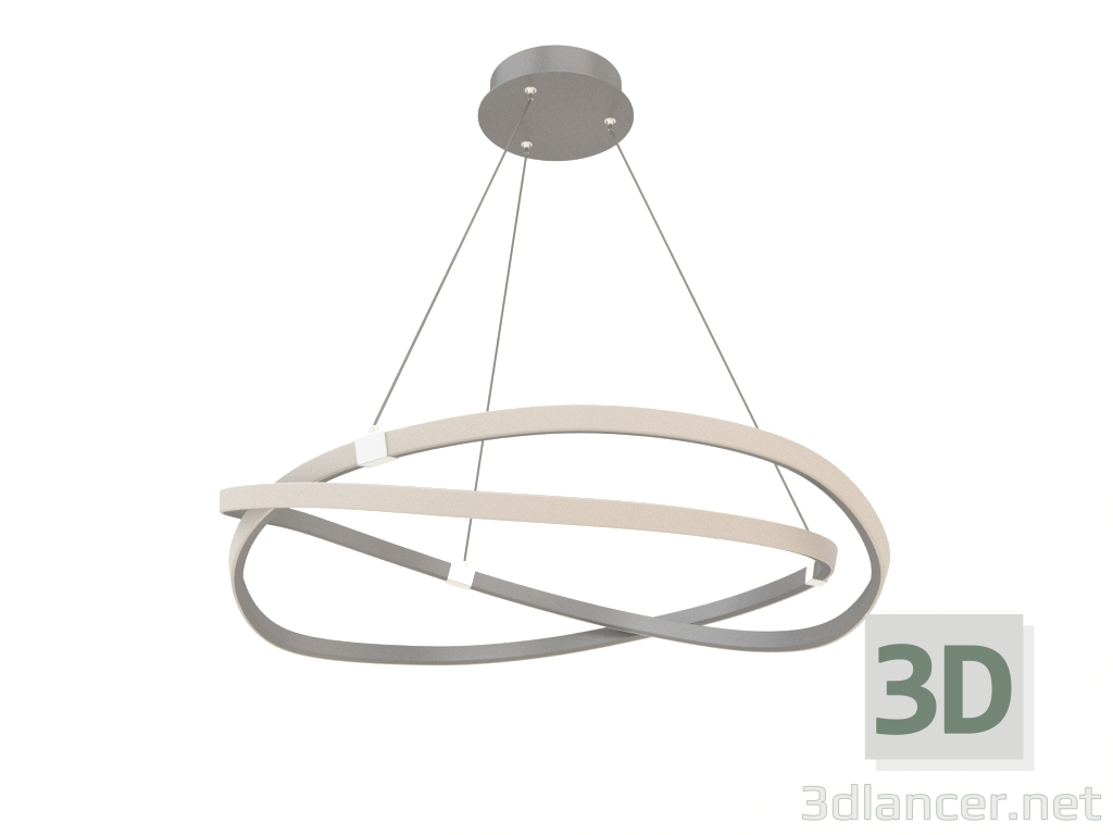 modello 3D Lampadario sospeso (5380) - anteprima