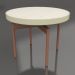 3d model Round coffee table Ø60 (Gold, DEKTON Danae) - preview