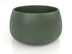 Vaso para planta 3 (verde garrafa)