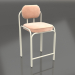 modèle 3D Tabouret semi-bar Tyanuchka (mousse pêche) - preview