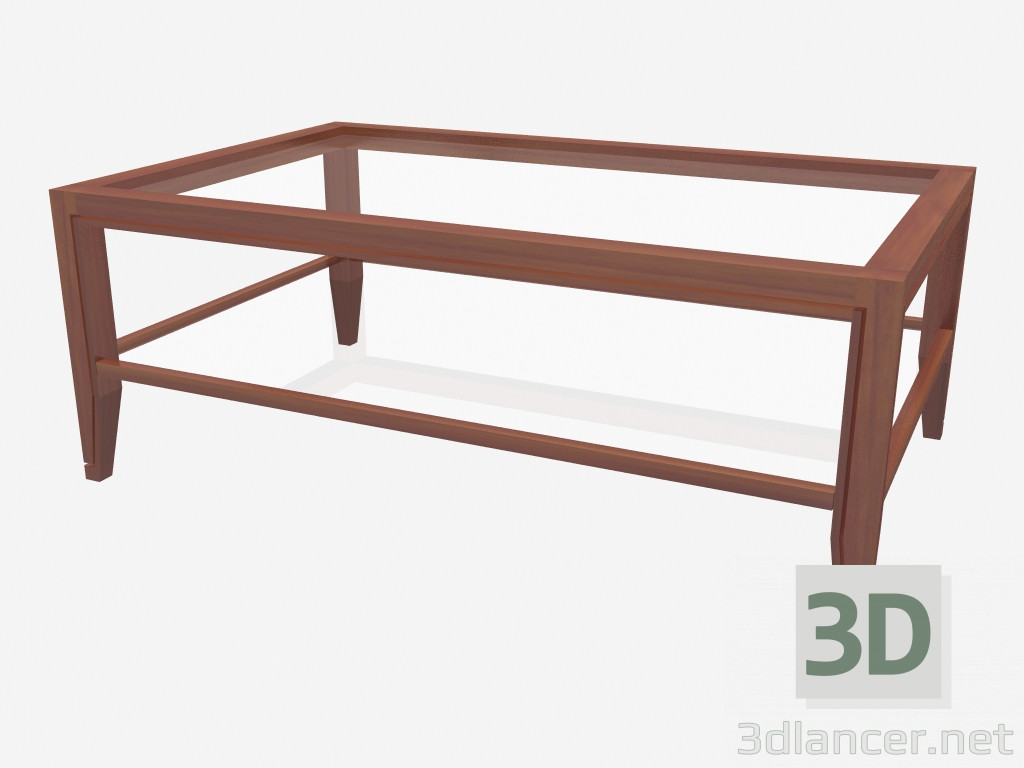 3d model Mesa de vidrio KU019 - vista previa