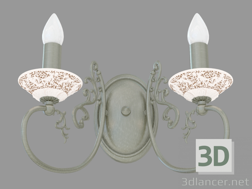 modello 3D Sconce Angelo (1210-2W) - anteprima