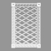 3d model Ventilation lattice (VR6) - preview