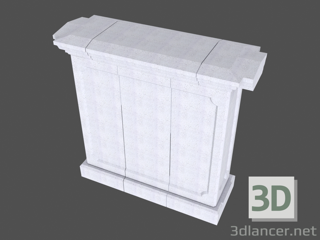 3d model Balustrade (BT78KLR SB) - preview