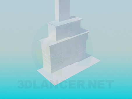 3d model Chimenea - vista previa