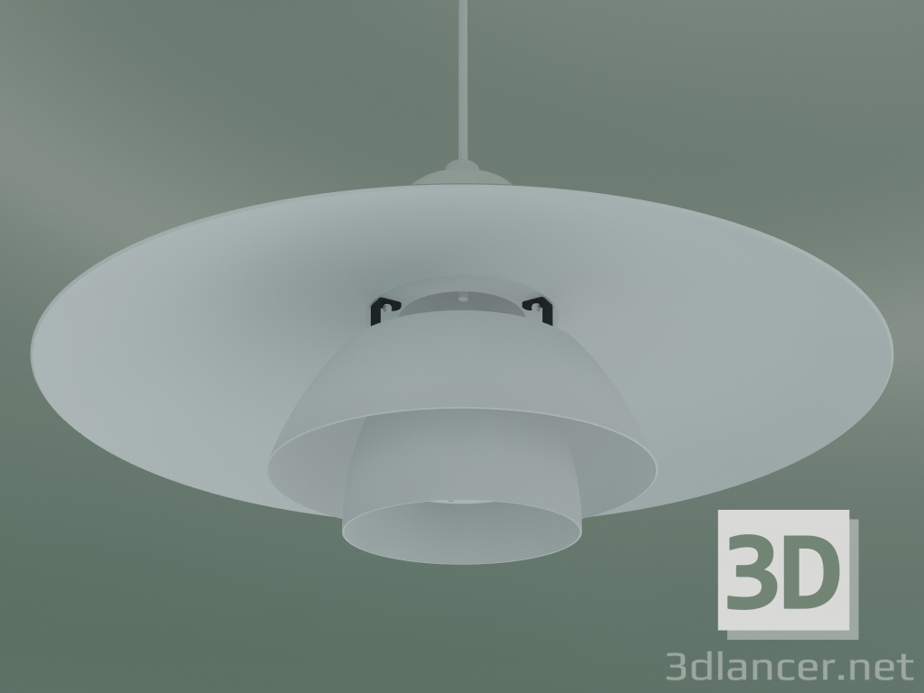 modèle 3D Suspension PH 4/3 (60W, INC BLANC NOUVEAU) - preview